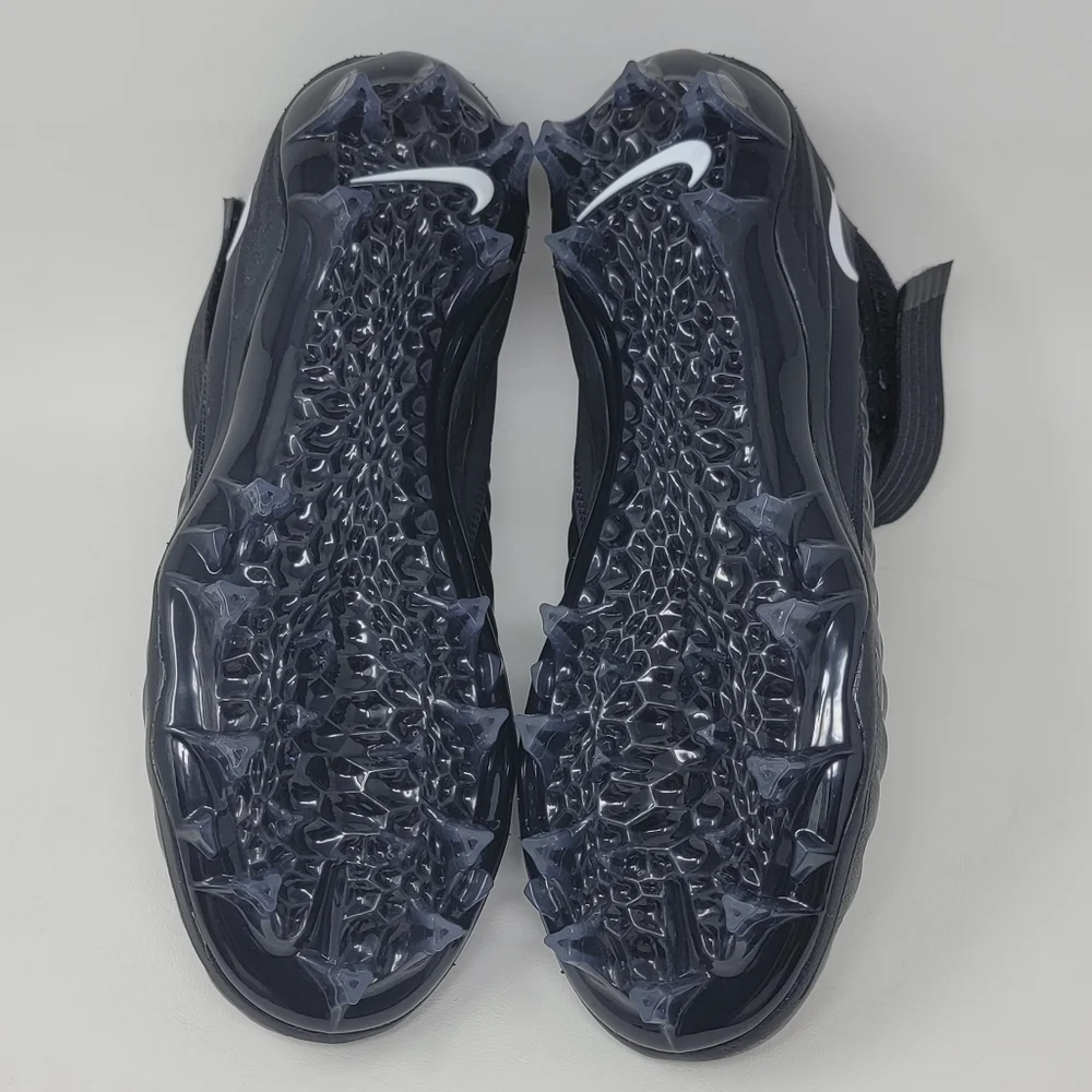 Nike Force Savage Pro 2 Football Cleats Men Size 10.5 AH4000-002 Black/White New